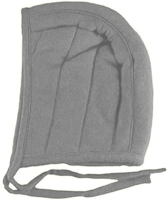 HISTORICAL MART A cotton arming cap designed to be worn under helmets, providing added cushioning and comfort (Light Grey)