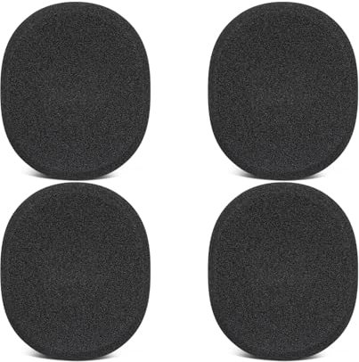 SOULWIT Almohadillas Repuesto para Logitech H800 Auriculares, Suaves y Duraderas Cojines Cascos de Esponja con Espuma de Alta Densidad - Negro