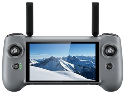 Potensic PTD 1 Bildschirmfernsteuerung, 10 km Übertragung, 5,5 Zoll 1080P Full-HD Display, 6400 mAh Akku für bis zu 3 Stunden, 32 GB Speicher, nur kompatibel mit Atom 2 Drohne