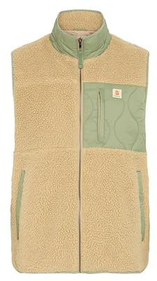 Blend BHSun Herren Weste Teddy-Weste Outdoor-Weste