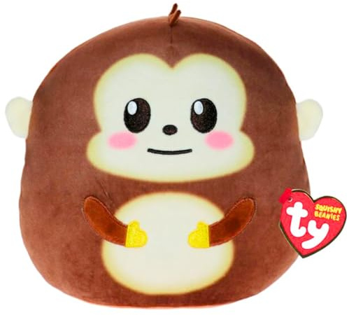 TY Squishy Beanies Exclusive Matteo der Affe, 36 cm, Plüschtier