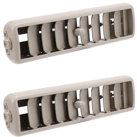 2 rejillas de ventilación laterales para techo de coche, para Mitsubishi Pajero V93 V97 Aire Acondicionado para Coche Rejilla