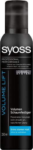 Syoss Volume Lift Volumen-Schaumfestiger 2er Pack (2 x 250 ml)