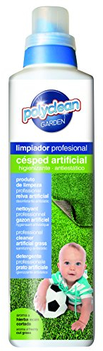 Flower - Limpiador Césped Artificial de 1L | Higienizante y Antiestático | Producto de Limpieza Profesional | Aroma a Césped Recién Cortado, No aplica color, Tamaño 7x7x29 cm, Material plástico