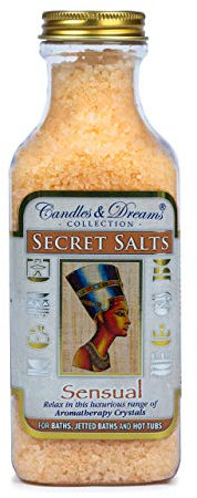 Candles & Dreams Vasca idromassaggio Spa/Bagno aromaterapia Scents Cristalli (Sensual)