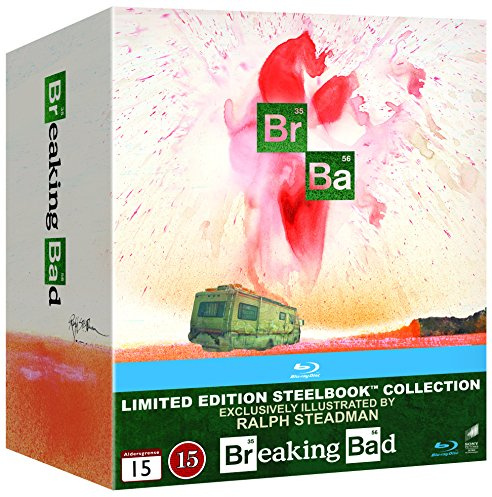 Breaking Bad Complete Series Steelbook Art Collection [Region Free Nordic] Blu Ray