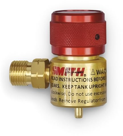 Novel LITTLE TORCH SMITH REGULATOR PRESET FUEL PROPANE 249-500B FOR DISPOSABLE TANK (E 7)