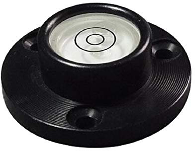 Driak 34x20mm,Circular Vial Bullseye Level Spirit Level RV Level With Mounting Hole