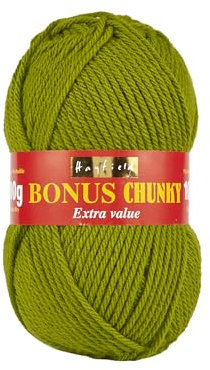 Sirdar Hayfield Bonus Chunky, Lemongrass (699), 100g