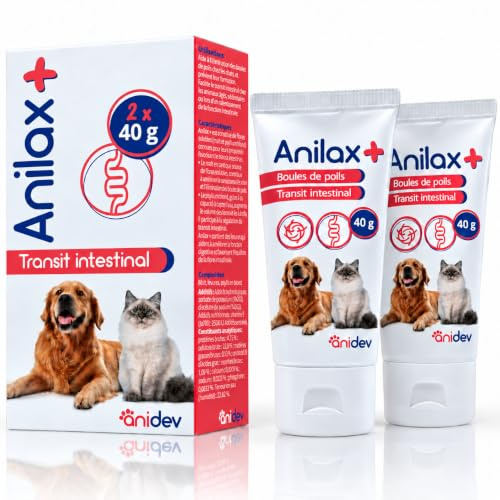 Anidev Anilax+ - Ergänzungsfuttermittel für die Verdauung bei Katze und Hund - Tube 40 g