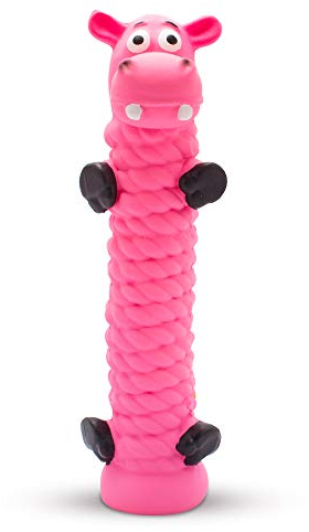 Petper Cw-0071EU Quietschendes Hundespielzeug aus Latex, Welpenspielzeug, lustiges Tier, interaktives Hundespielzeug
