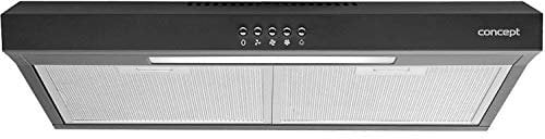 Concept OPP1260BC cappa aspirante 135 m³/h Cappa aspirante a parete Nero D