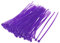 sourcing map Nylon Cable Ties 4 Inch Self-Locking Zip Ties 0.09 Inch Width Purple 100pcs