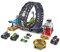 Hot Wheels GKY00 - Monster Trucks Looping Challenge Spielset mit 1 Monster Truck und 1 Hot Wheels Fahrzeug im Maßstab 1:64, Spielzeug ab 3 Jahren