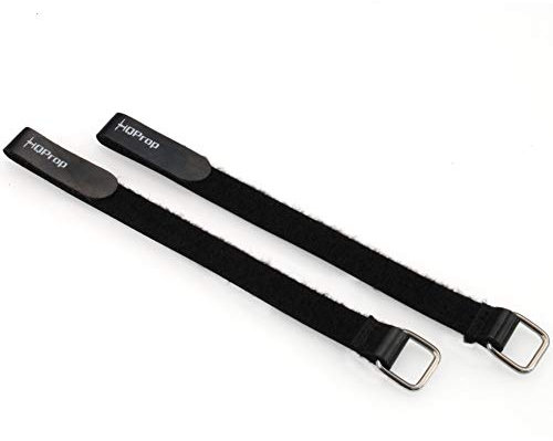 VIDOO 2 PCS 250x16mm Lipo Battery Strap for RC Drone FPV Racing