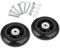 N/W Lovetao rollen für Gepäck, Koffer, 54 x 18 mm, mit ABEC 608zz Inline Outdoor Skate räder, ein Satz von (2) Rollen (OD:54 W: 18 ID:6 Achsen: 30 & 35)