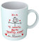 Overthetee Tazza con Nome Personalizzato - Maschietto Zia Ti Voglio Bene Tanto Così - Compleanno, Anniversario, Festa - Idee Regalo Zii
