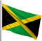 Cosymate Jamaika-Flagge, jamaikanische Flagge, 90 x 150 cm, mit Messingösen, lebendige Farbe, UV-beständig, Segeltuch-Kopf, doppelt genäht, 90 x 150 cm