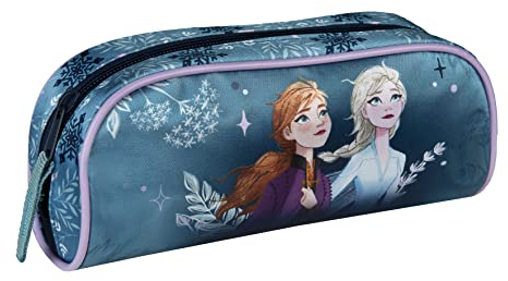 Undercover Estuche Escolar de Frozen de Disney, Estuche para la Escuela, Elegante Estuche con diseño de Frozen