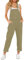 Roskiky Salopette da Donna Tuta Donna Intera Tuta Jeans Donna Salopette Casual Stretch Denim Donna Jeans Tuta Con Tasche, Ardesia Verde A, Xxl Tuta Intera Donna