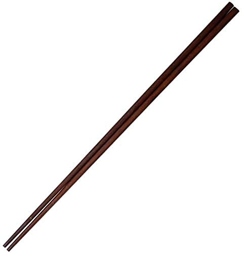 Palillos reutilizables aptos para lavavajillas Chopst chino Estilo japonés Palillos alargados de madera maciza Restaurante Hot Pot Palillos Palillos fritos Hogar Estilo clásico chino para cocina, c