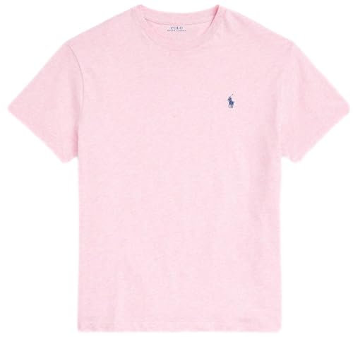POLO RALPH LAUREN Herren-T-Shirt, kurzärmelig, (Kollektion 2024) Pink Heather, XX-Large