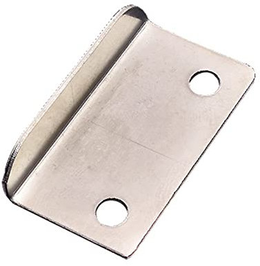 Lot de 20 gâches de verrouillage de tiroir d'angle pour tiroir à languette en fer - Accessoires de verrouillage de tiroir faciles à utiliser