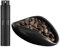 zeizafa Professional Coffee Bean Dosing Cup Coffee Accessories Ceramic Dosing Tray Spray Bottle Suitable for Consistent Brewing Spray Bottle Black