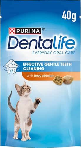 Dentalife Cat Dental Treats Chicken 40g, Pack of 40