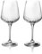 DIAMANTE Crystal Spritz Broadway Cut Lot de 2 verres en verre Motif Broadway Idéal pour Aperol Spritz, Wine Spritzer, Gin Fizz