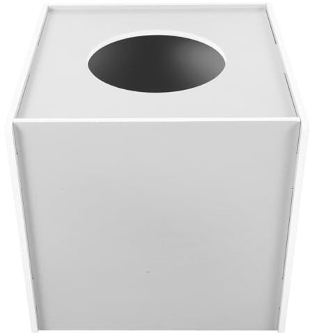 Luxshiny Lottery Box Voting Box Raffle Game Storage Container for Parties Fundraising Events Design for Ballots Donations Games