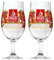 Laurie's Pub and Bar Accessories Madri Excepcional Lager Pint Glass, Limited Edition, Set of 2