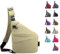 Anti Diebstahl Tasche, Anti Diebstahl Umhängetasche, Diebstahlsichere Tasche Für Herren Damen, Sling Bag Damen Anti Diebstahl (Linke Schulter,Khaki)