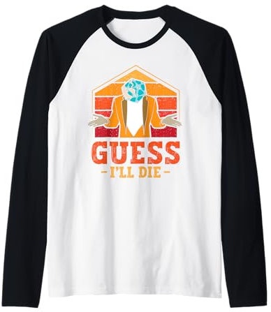 Retro RPG Gamer Guess Ill Die Funny Würfel Brettspiel Raglan