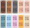 Wanmu 50 Stück Handmade Label zum annähen, Leder Handgemachte Etiketten Geprägtes Etikett Handmade Tags Button mit Löchern Geprägte Tag für Jeans Taschen Schuhe Häkelkleidung Stricken Hüte Häkeln