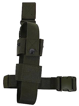 Kisangel Nylon Fire Extinguisher Leg Pouch for Hiking and Outdoor Use