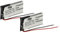 vhbw 2x batteria compatibile con JBL T110BT, E25BT auricolari cuffie wireless (140mAh, 3,7V, Li-Poly)