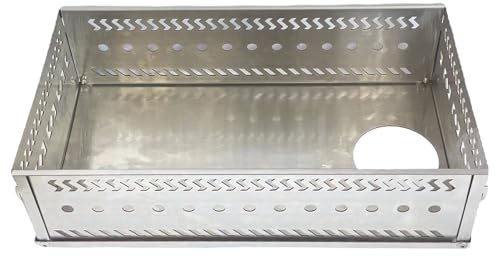 Sauna Stone Stand - Stainless Steel Charcoal Fire Box | Folding Fire Basket, Outdoor Stove Charcoal Box, Fire Pit Container, Sauna Tray, Sop