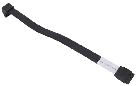 Jopwkuin Rechtwinkliger PCIE 5.0-Netzadapter Sorgt für Sichere Stromübertragung für Hochleistungs-GPUs, 30 cm, Passend für RTX 4090 4080 3090 Ti, ABSCable