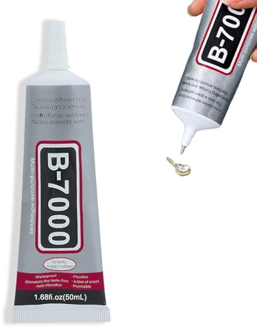LINXINS 50ML B7000 Glue, Super Glue Multi-Function Glues Multi-Function Glues Transparent Paste Adhesive for Phone Jewelry Glass Wood Metal Fabric Crafts