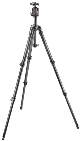 Manfrotto MK057C3-M0Q5 Stativ-Set (inkl. Carbon Stativ mit Kugelkopf MH057M0-Q5)