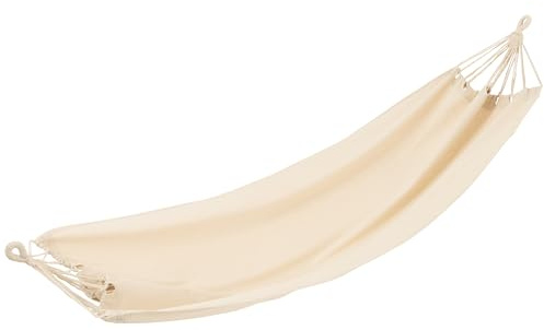 J-Line HÄNGEMATTE EINFARBIG Baumwolle/Polyester HELL BEIGE