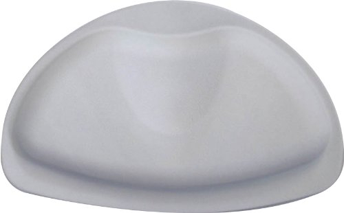 RIDDER Assistent A6800607-350 Kopfpolster, Nackenkissen Tecno-Plus, grau, ca. 30x20 cm