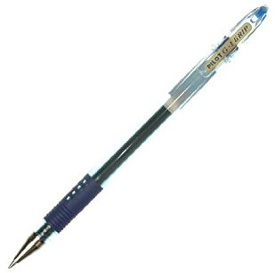 Pilot Pack of 6 Gel Ballpoint Pens G1 Grip 0.7 mm Line 0.5 mm Blueaa