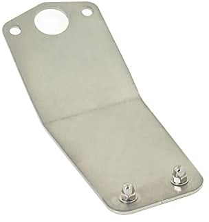 Kennzeichenhalter aus Edelstahl, mit Befestigungsmaterial - Simson S50, S51, S70, KR51/2 Schwalbe, SR50, SR80