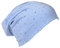 Miobo Jersey Slouch Beanie Long Mütze mit edler Strass Nieten Applikation Unisex Unifarbe Herren Damen Trend,Babyblau