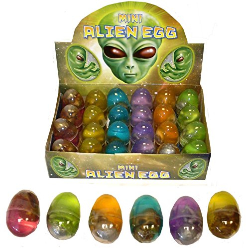 Henbrandt 24 X Mini Dehnbar Alien Embryo in GOO & Harter Geschenk