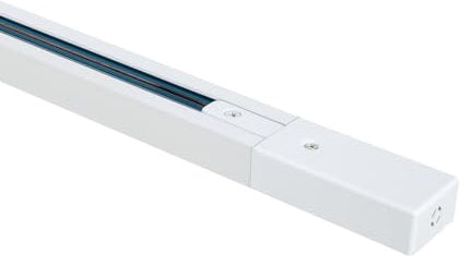 LEDKIA LIGHTING Carril Trifásico Aluminio para Focos LED 1 Metro Blanco