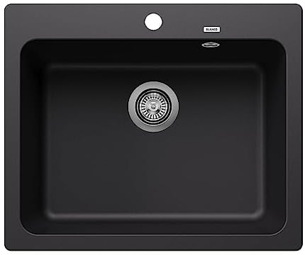 BLANCO x Naya, Negro, 60 cm Unterschrank