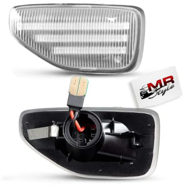 MR-Style LED Seitenblinker Klarglas [73507], 2 Blinker kompatibel mit Duster II Logan II Limousine Logan II MCV Sandero II